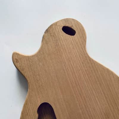 Tiger Maple Top Veneer Guitar Mahogany Body image 9