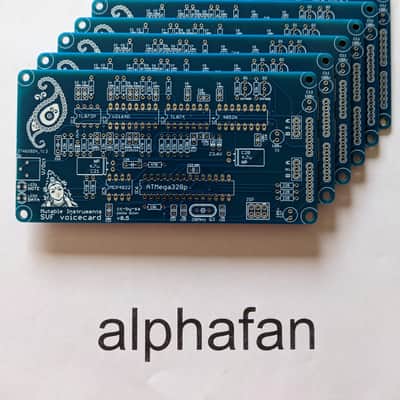 Mutable Instruments Ambika motherboard PCB + 6 voicecard PCB image 3