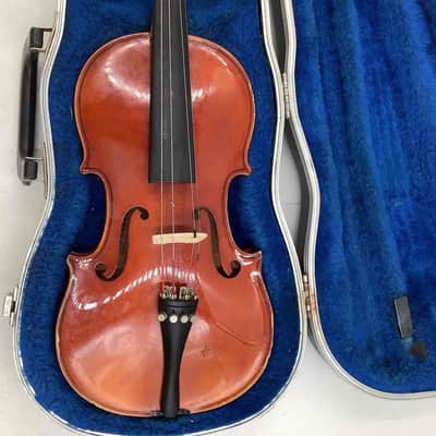 Josef Lorenz Luby (Schonbach) 3/4 Violin, Czech, with case&bow. Very Good Cond image 15