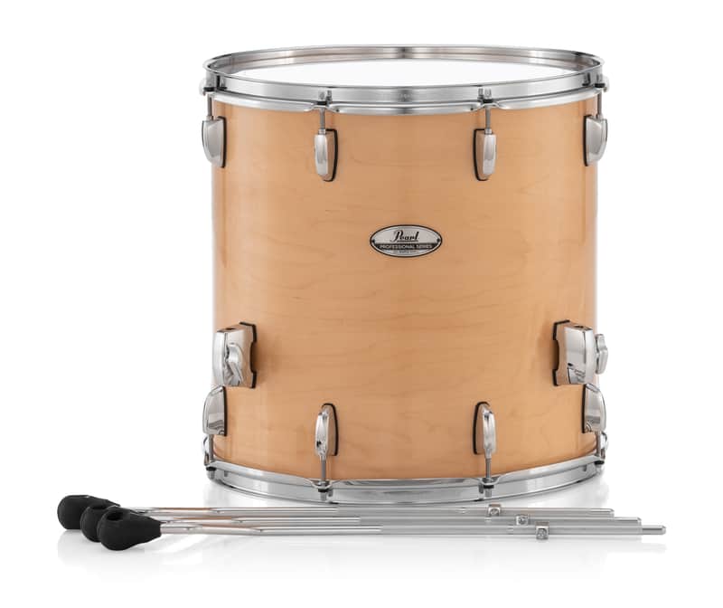 Pearl PMX Professional Series Maple 14x14" Natural Maple Lacquer #102 Floor Tom Drum w/Legs | NEW | Authorized Dealer image 1