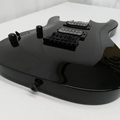 Jackson Left Handed Black JS Guitar Body Neck Plate Stock Parts Loaded Lefty image 3