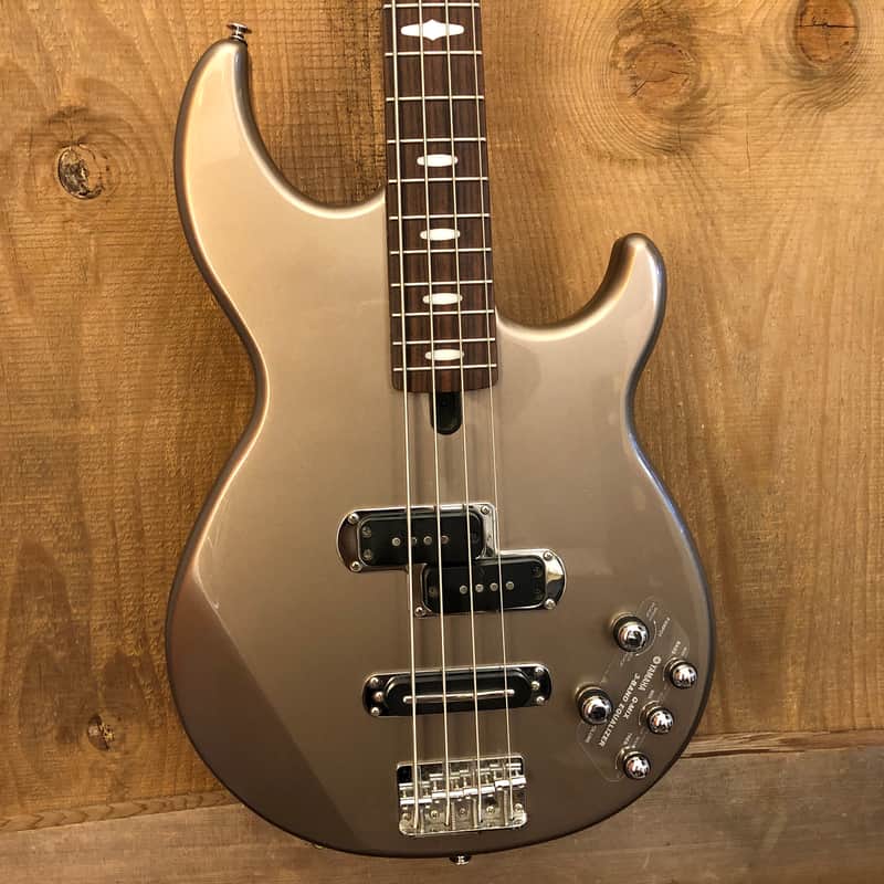 Yamaha BB614 Active Bass Guitar Grey Metallic | Reverb