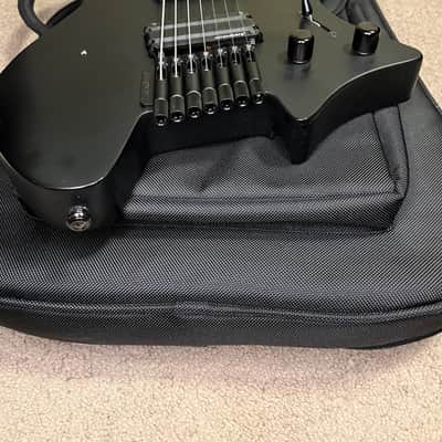 Strandberg Guitars Boden OS 7 MIK with Maple Fretboard 2015 - 2016 - Black image 7