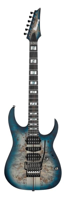 IBANEZ RG Premium Electric Guitar - Cosmic Blue Starburst Flat image 1