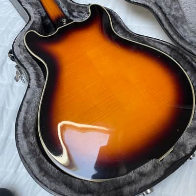 Warwick Rockbass Star Bass Flamed Maple 4 2010s - Vintage Sunburst Transparent image 12