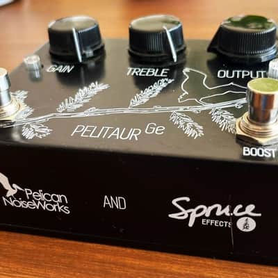 Pelican NoiseWorks Spruce Effects Pelitaur Ge V2 Fuzz/Boost #20/50 Mint image 2