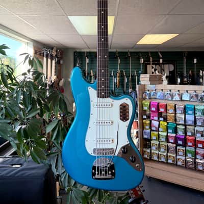 Fender Vintera II '60s Bass VI with Rosewood Fretboard 2023 - Lake Placid Blue image 1