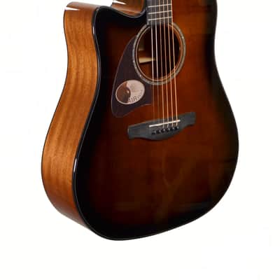 Ibanez AAD51LCE-DVS Left Handed Advanced Acoustic Series Acoustic/Electric Guitar 2026 - Dark Sunburst Gloss Finish image 8