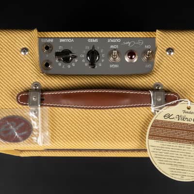 EC Vibro Champ Eric Clapton Signature - Tweed | USA Custom Handwired 5 Watt 1x8'' Guitar Tube Combo Amp Tremolo Power Attenuator image 6