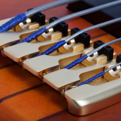 Schecter Stiletto Studio-5 FL Honey Satin image 10