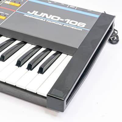 1986 Roland Juno-106 61-Key Polyphonic Analog Synthesizer image 8