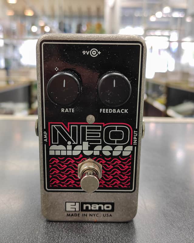 Electro-harmonix Neo Mistress フランジャー Electro-Harmonix Neo Mistress Nano Flanger Guitar Pedal — Truetone