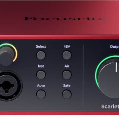 Focusrite Scarlett 4i4 4th Gen USB Audio Interface image 1