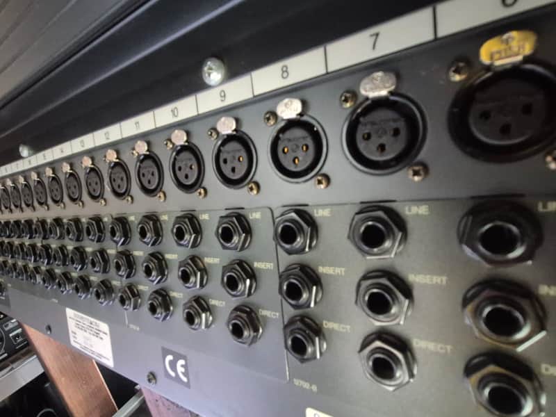 Soundtracs Solo 8 analog console mixer meter bridge 90s | Reverb