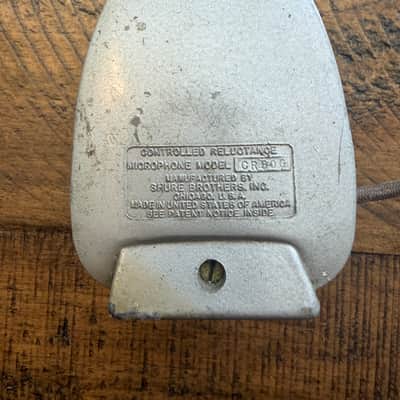 Shure WG Recordio Harmonica Mic 1950’s image 2
