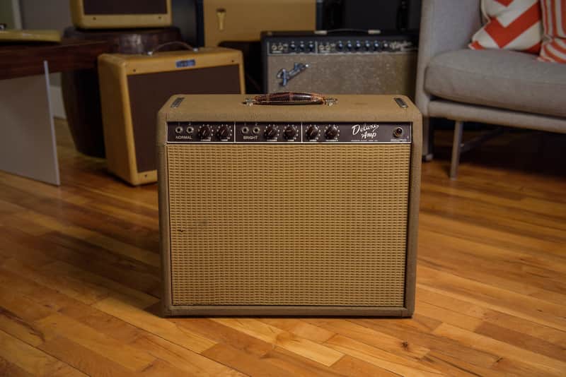 1963 Fender Brownface Deluxe owned by Ray LaMontagne image 1