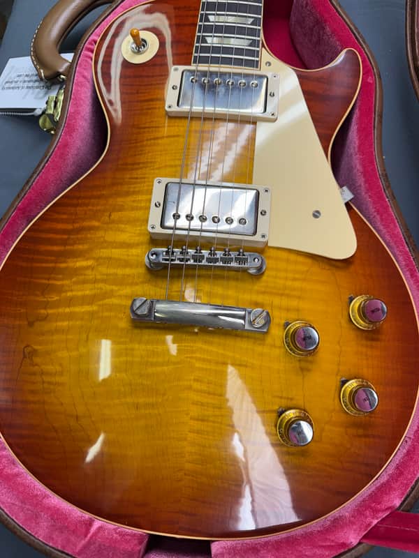 Gibson Custom Les Paul 60th Anniversary Limited Edition V2 2020 - Tomato Soup Burst #001542 image 1