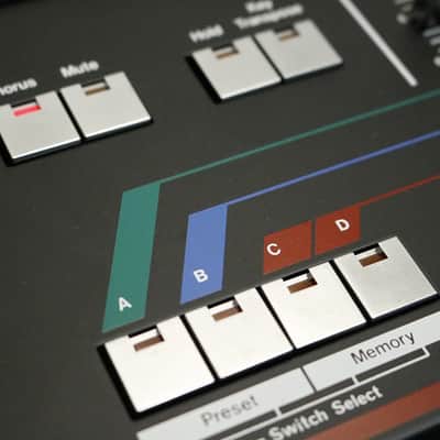 1980's Rare Japan Vintage analog polyphonic synthesizer Roland JX-3P w/PG-200 Programer Original Hardcase image 8