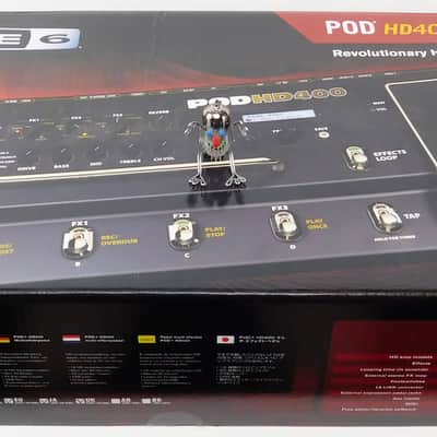 Line 6 Pod HD400 Guitar Modeling Processor Preamp + Top Zustand + OVP + Garantie image 4