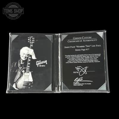 Used 2009 Gibson Custom Shop Jimmy Page "Number Two" (#17 of 25) Aged/Signed Tom Murphy Aged/Jimmy Page Signed w/case TSU24884 image 25