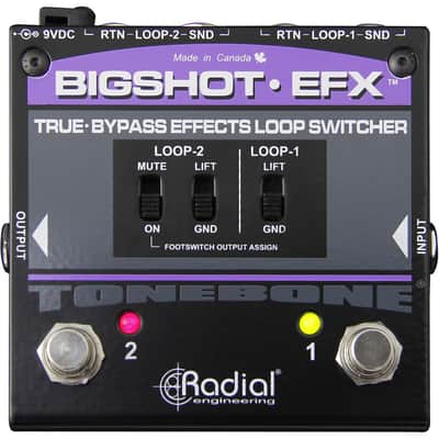 Radial BigShot EFX True Bypass Effects Loop Controller image 1