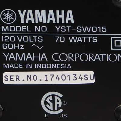 Yamaha YST-SW015 compact powered subwoofer Bild 5