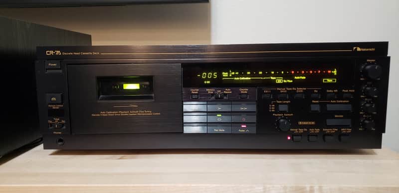 Nakamichi CR-7A 1986-93 Black image 1