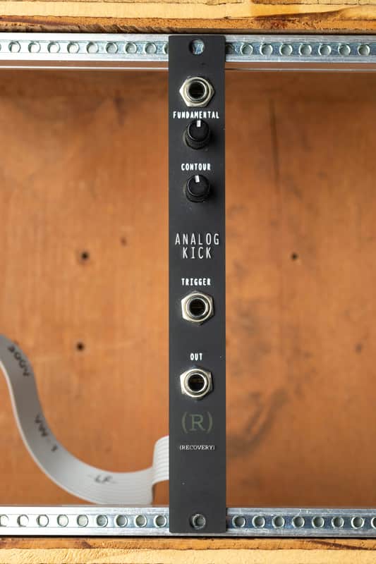 Recovery Effects ANALOG KICK EURORACK MODULE (Bass and Percussion) 2020 - Black image 1