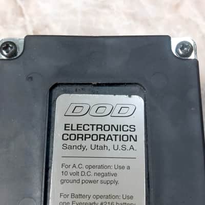 DOD FX101 Grind Rectifying Overdrive [NOS - New Old Stock Complete] 1996 - 1998 - Grey Silver Black Airbrush and Red image 24