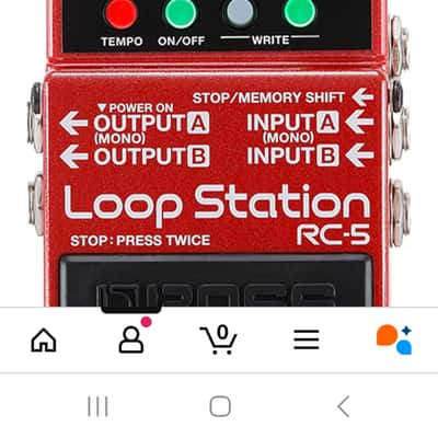 Boss RC-5 Loop Station - Red image 2