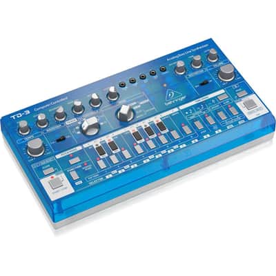 Behringer TD3-BB Baby Blue Analog Bass Synth - Open Box image 2