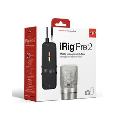 IK Multimedia iRig Pre 2 - Microphone Interface for Smartphones and Videocameras image 1
