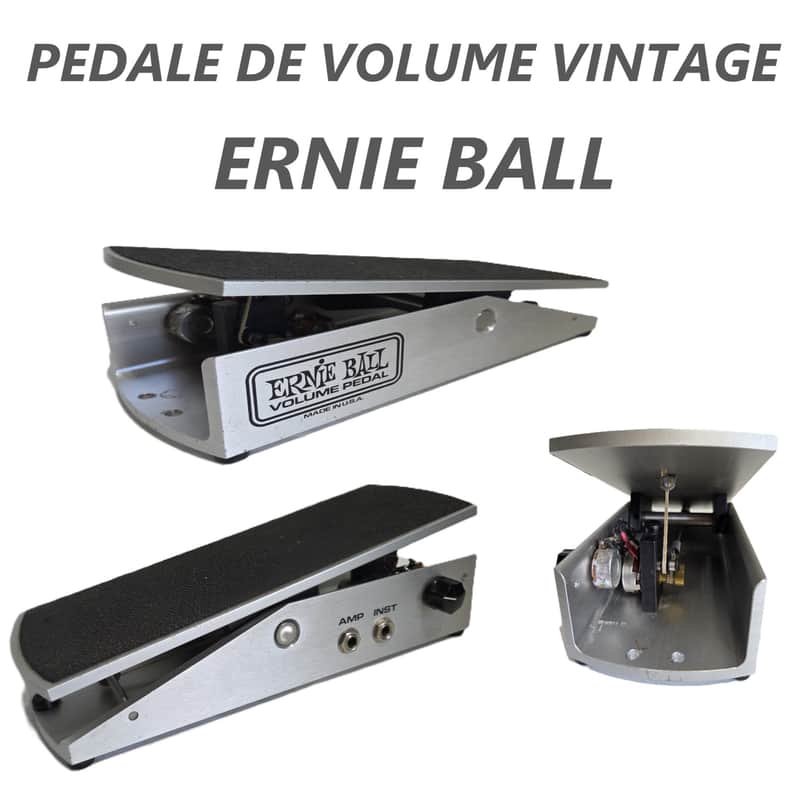 Ernie Ball Vintage Volume Pedal (Unidentified) 70's - Aluminium image 1
