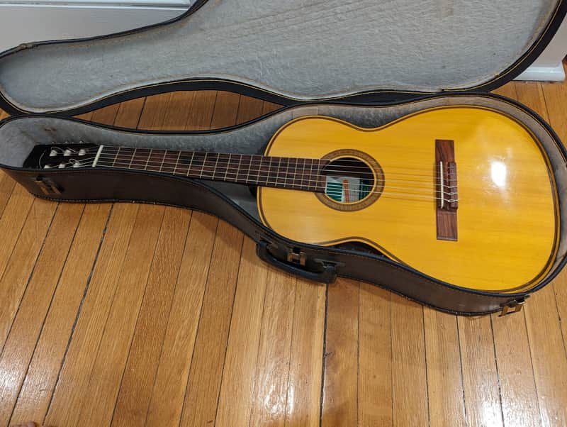 1960s Giannini GN50 Parlour Classical, Brazillian Rosewood, Mahogany image 1