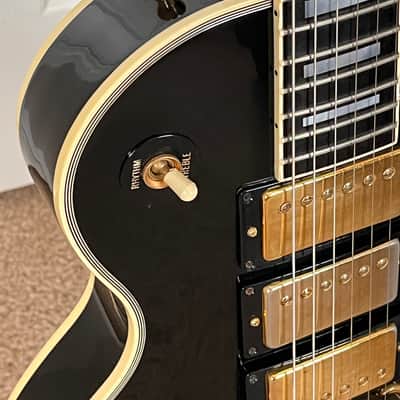 1990 Gibson Les Paul Custom Ebony image 6