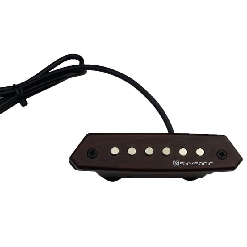 Skysonic A-810 Acoustic Guitar Pickup Double coil Sound hole Pickup with Tone and Volume Control,price include the import duty for US buyer image 1