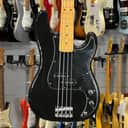 Fender Precision Player 2 Ii Black With Black Pickguard