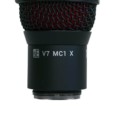 SE ELECTRONICS V7-MC1-X-BLK V7 X Mic Capsule for Shure Wireless System, Black image 1