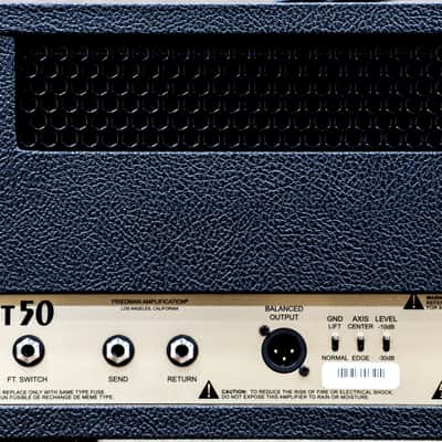 Friedman Runt-50 Head Versatille 50W All-Tube 2-Channel Guitar Amplifier Head image 7