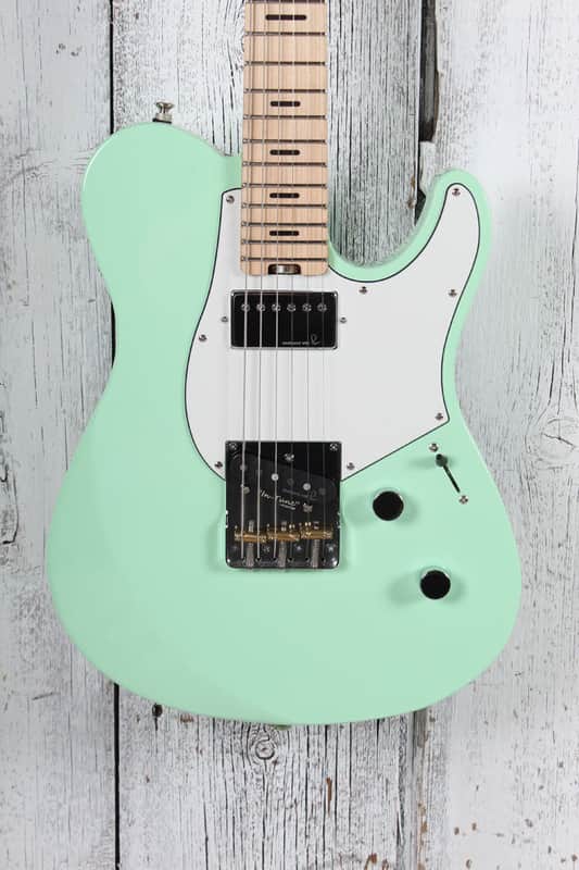 Yamaha PACS+11SM Pacifica Standard Plus Electric Guitar Peppermint with Gig Bag image 1