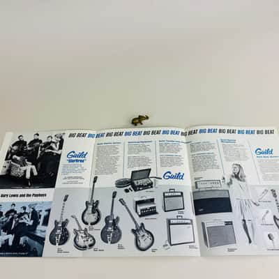 Guild “Big Beat” Foldout Brochure – Circa 1965 image 4