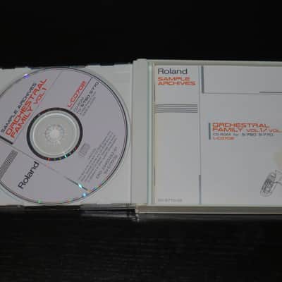 Roland Sample Archives L-CD702 Orchestral Family Vol. 1 / Vol. 2 CD-ROM for S700 S-750 S-770 sampler image 2