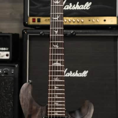 PRS SE CE 24 Satin Electric Guitar - Charcoal with Gig Bag image 5