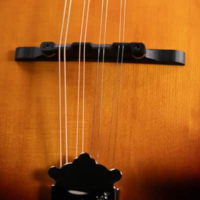 JBovier A4 A-Style Mandolin Violin Sunburst with Hardshell Case - Used image 10