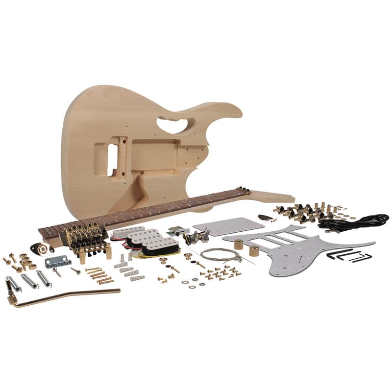 Seismic Audio SADIYG-15 Premium JEM-Style DIY Electric Guitar Kit image 1