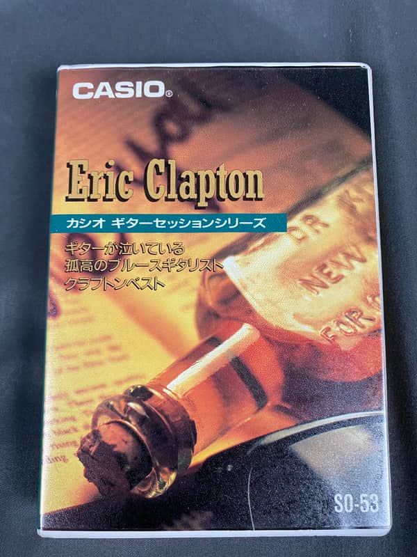 Casio Eric Clapton Cassette for EG-5 Super Rare! 1980’s image 1
