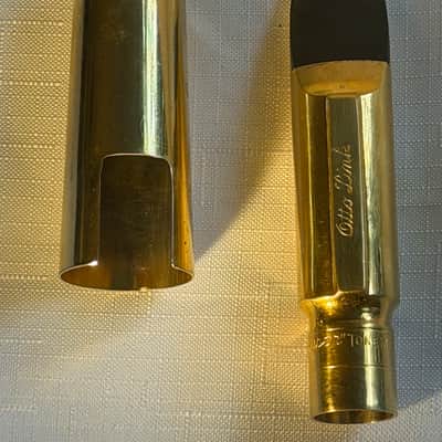 Otto Link "Super Tone Master" Otto Link Super Tone Master Tenor Saxophone 7* Mouthpiece 1960s - 1990s - Gold Bell Metal image 1