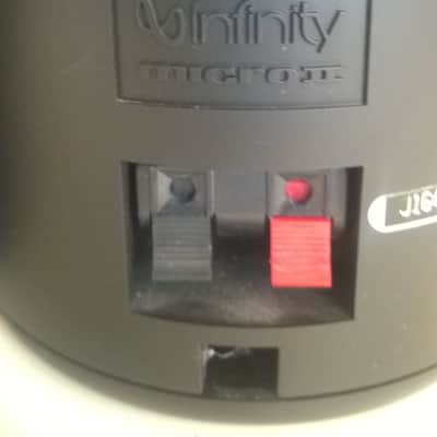 Infinity Micro ll 1996 Black Satellite Speakers image 2