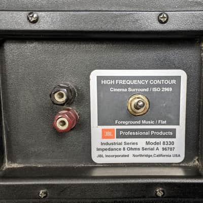 JBL 8330 THX Professional Products 100w 8 Ohms Cinema Surround