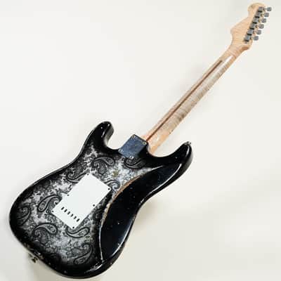 Fender Custom Shop Master Built Series 1963 Stratocaster Heavy Relic Black Paisley by Jason Smith [R103927] (05/13) image 6